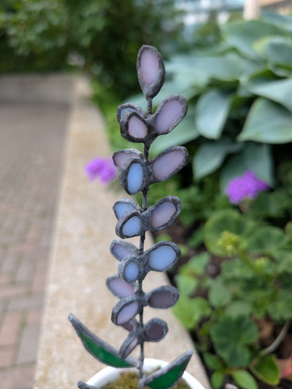 Potted Stained Glass Flower