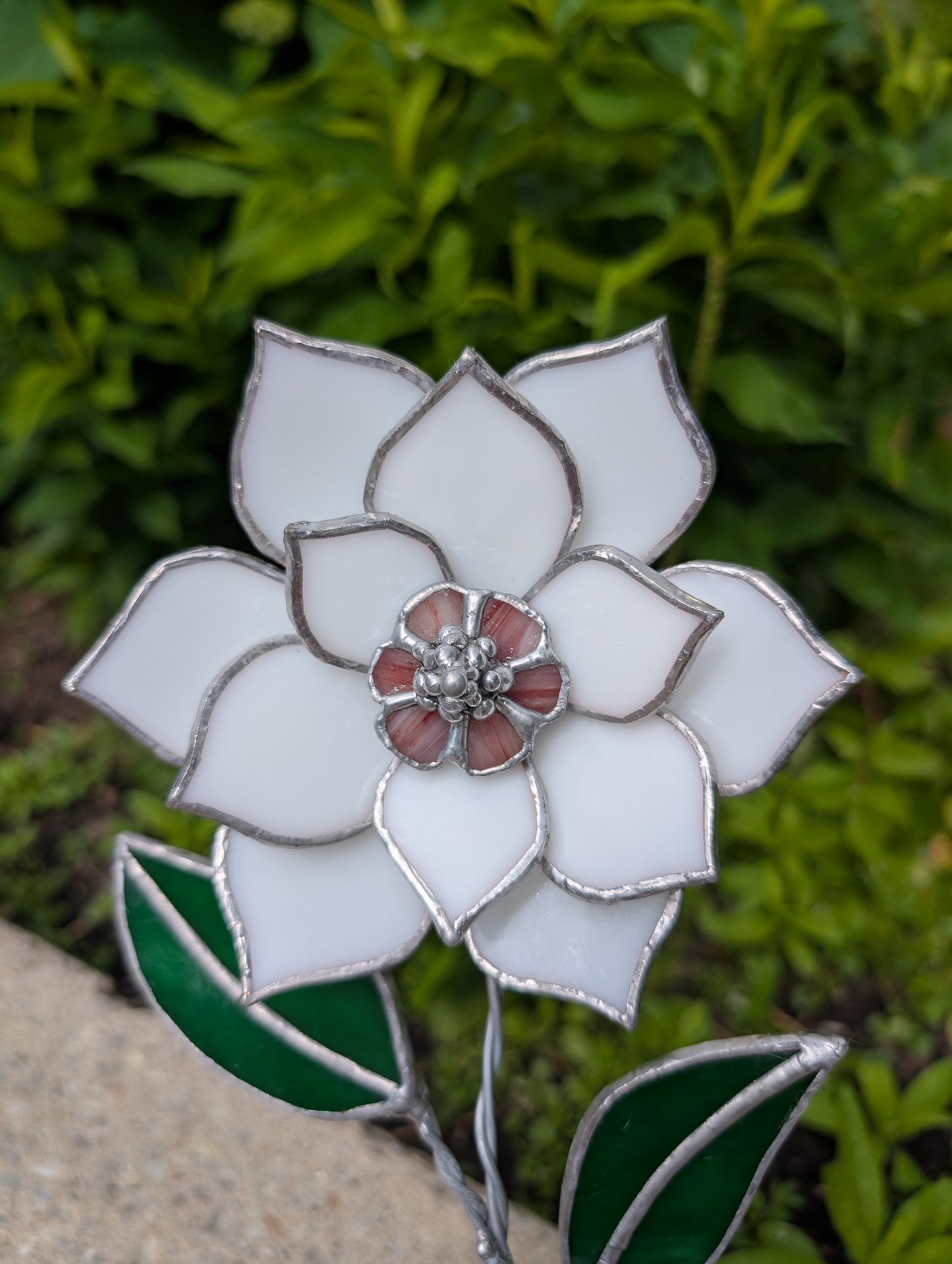 Potted Stained Glass Flower